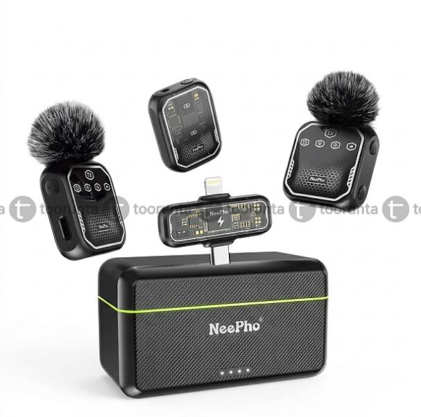 Neepho Np61 Wireless Microphone For Type-c Iphone & Camera