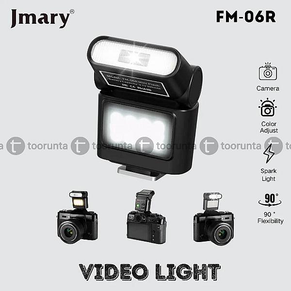 Jmary Fm06r Mini Camera Flash Video Light