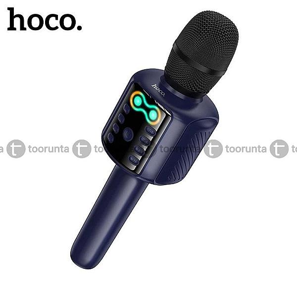 Hoco L24 2-in-1 Karaoke Microphone With Built-in Speaker (5w) And Rgb Lighting