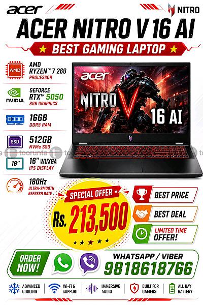 Acer Nitro V 16 AI RTX 5050 8GB