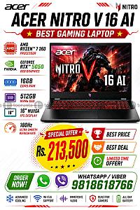 Acer Nitro V 16 AI RTX 5050 8GB