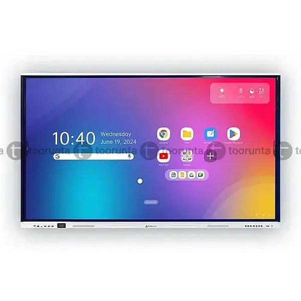 Riotouch Qde E5-v100-86 Interactive Flat Panel | 4k (3840 X 2160) / 60hz |  Octa Core Cortex A55*8 @ 1.2ghz | 8gb Ram / 128gb Storage | Android 14.0 | 1 Year Parts Replacement Warranty