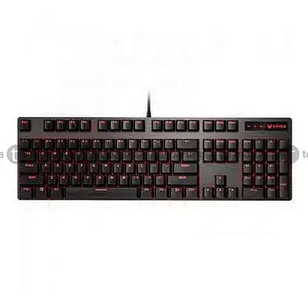 Aresze Mechanical Gaming Keyboard K22s | Keyclick Switch | 9 Rgb Color Backlit | 19- Non-conflict Keys | Removable Keycaps)