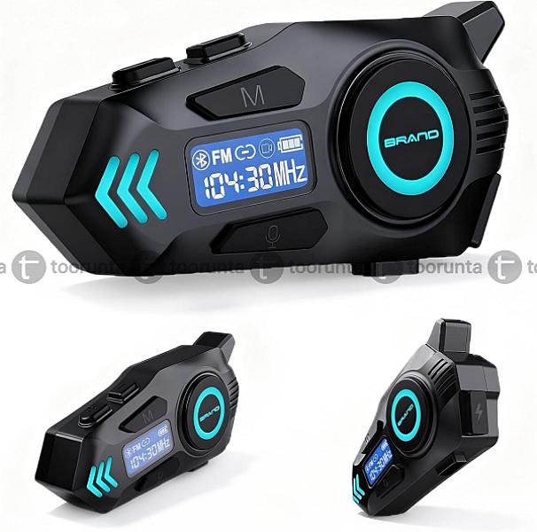 K09 Motorcycle Helmet Intercom Headset 500m Range
