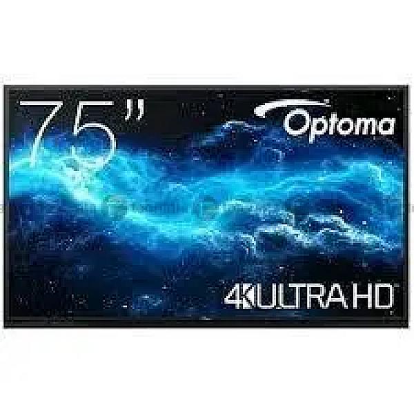 Optoma 3752rk Interactive 75″ | 4k Uhd 3840×2160 Multitouch 20pts 400cd/m2 4gb/32gb 6ms Angle Of Vision 178 Pen Holder Speakers