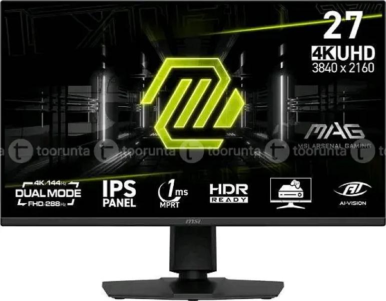 Msi Mag 275upd E14 27″ 4k Gaming Monitor | Ips Panel | 2 X 2 Speaker | Height Adjustable | Eyecare