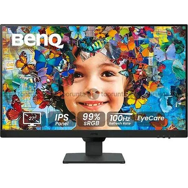 Benq Gw2790 27″ Frameless Monitor | Ips Panel | 100hz | 5ms | 99% Srgb | Eyecare | Integrated Speakers & 3.5mm Audio Jack