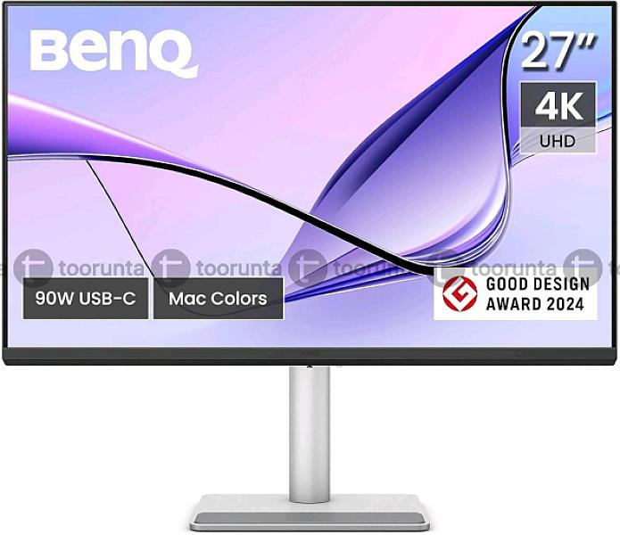 Benq Ma270u 27” Monitor For Mac | 4k 3840×2160 | P3 Color Gamut | Dual Usb-c | Mac Color Match | Usb Hub| Brightness & Volume Control On Mac | Has Stand| Display Pilot2.0 | Integrated Mac Controls