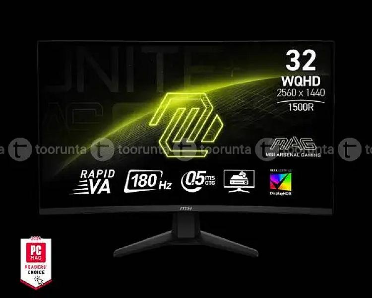 Msi Mag 32cq6f 31.5″ Qhd 180hz Curved Gaming Monitor | 2560 X 1440 (Wqhd) High Resolution