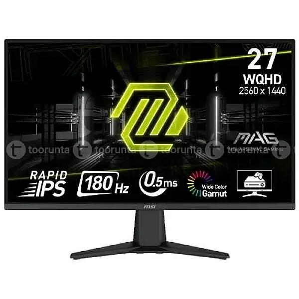 Msi Mag 275qf 27″ Qhd 180hz Flat Gaming Monitor | 2560 X 1440 (Wqhd) Resolution  | Adjustability: Tilt