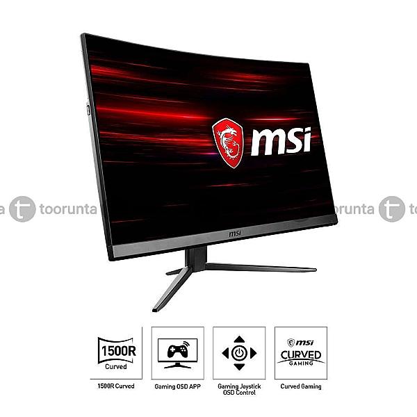 Msi Optix Mag241c 23.6″ Full Hd Curved Gaming Monitor | 144hz Refresh Rate | 1ms Response Time | Anti Glare Panel And Adjustable Stand