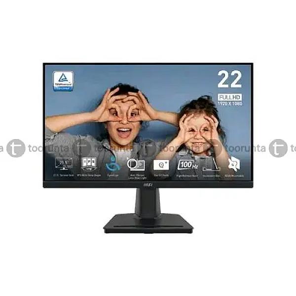 Msi Pro Mp225 – 22″ Monitor | 100hz Ips Fhd | Eyesergo Technology With Anti-flicker Technology |