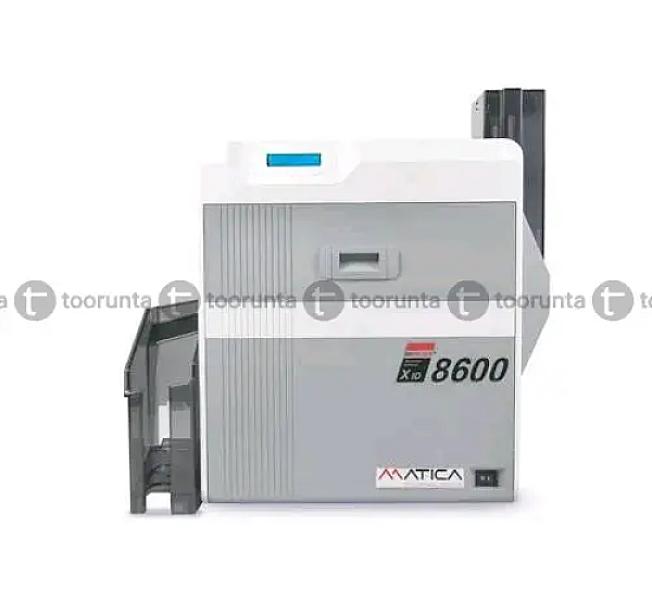 Matica Xid8600 Dual Sided Id Card Printer | 600 X 600dpi | Up To 125 Cards Per Hour | Usb And Ethernet