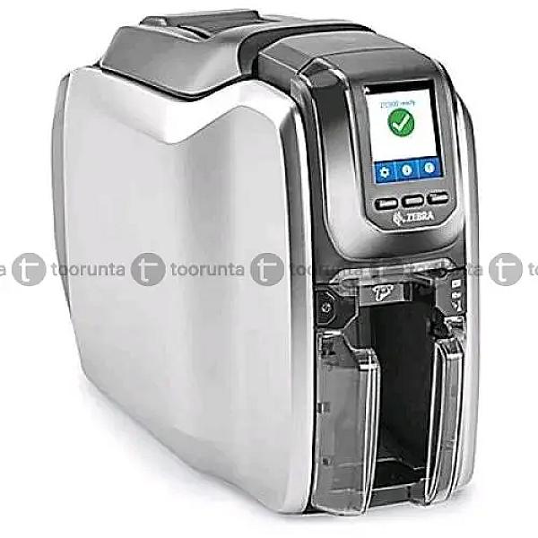 Zebra Zc300 Dual-sided Id Card Printer | 300 Dpi | 900 Cards/hour | 1 Year Parts Replacement Warranty