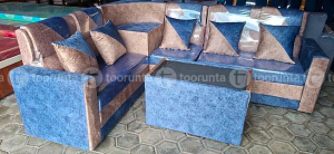 L corner sofa