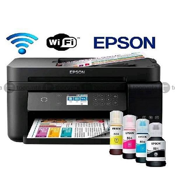 Epson L5290 A4 Size Color All In One Ink Tank Printer | Wi- Fi | Network | Fax & Adf | 1 Year Parts Replacement Warranty