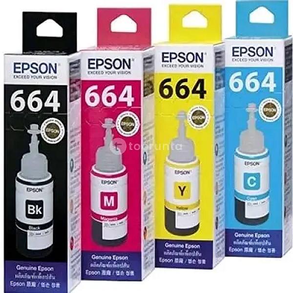 Epson T6641 Genuine Black Ink Bottle | 70ml Bottle – 4500 Pages Print | Genuine Ink Bottle