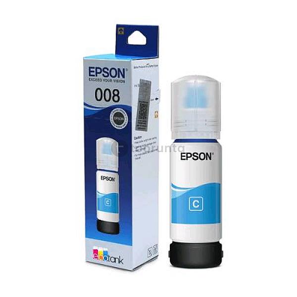 Epson 008 Genuine Color Ink Bottles For Ecotank Printers | Epson L15150, M15140, M15180, L6460, L6490, L6580, L6570, L15180 | Genuine Ink