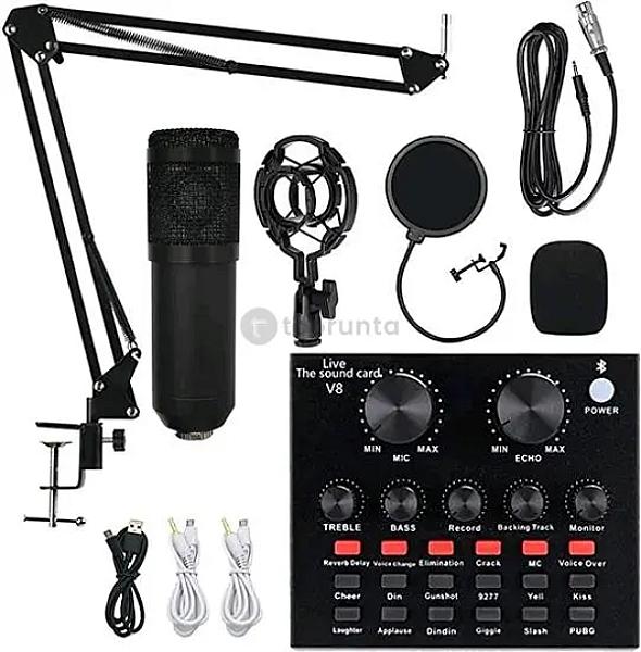 Bm 800 Mic +V8 Sound Card