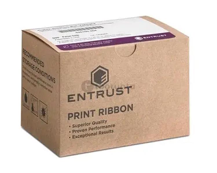 Entrust 525100-001-s100 Ymckt Color Ribbon | 250 Prints For Sigma Ds1 , Ds2, Ds3