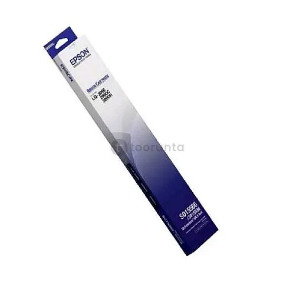 Epson Lq-2090 Dotmatrix Printer Ribbon Cartridge | Black C13s015336 | Genuine Ribbon