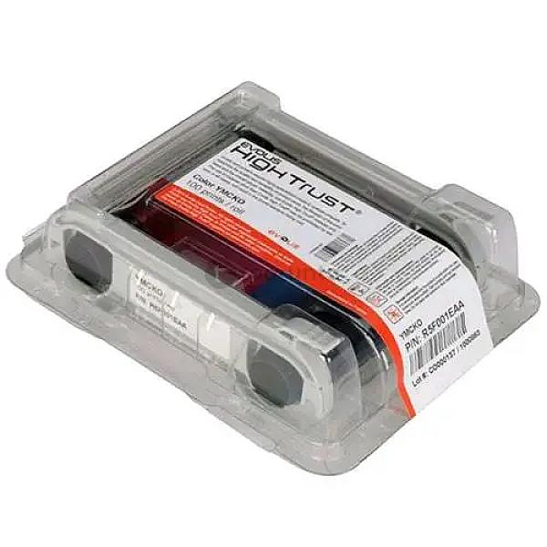 Evolis R5f008saa Ymcko Colour Ribbon For Primacy | Yield: 300 Prints | Genuine Ribbon