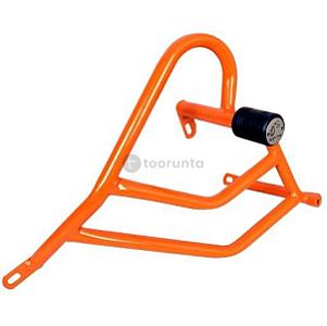 KTM Duke Crash Guard / Leg Guard – Premium Orange
