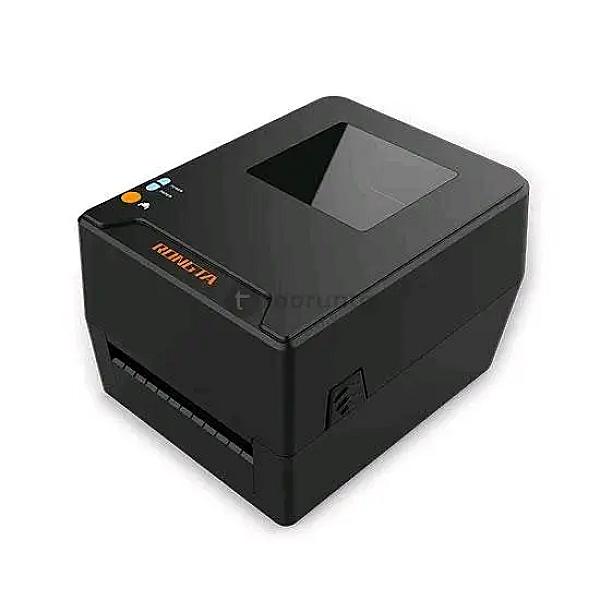 Rongta Rp 400a Barcode Label Printer | Direct Thermal & Thermal Transfer Printing | 1 Year Parts Replacement Warranty