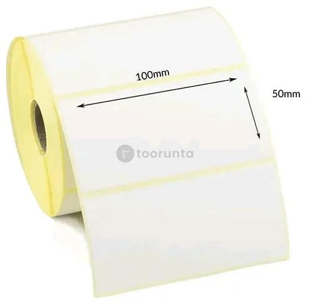 Tt Label 100 X 50mm Barcode Sticker | 1000 Pic Per Roll | Tt Label | Oil \ Water \ Scratch-resistant | Brand : Grass