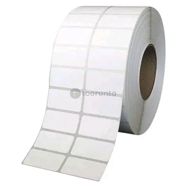 Tt Barcode Label 50×25 Mm 2up | Thermal Transfer Or Tt | 5000 Pic Per Roll | Oil \ Water \ Scratch-resistant | Brand : Grass