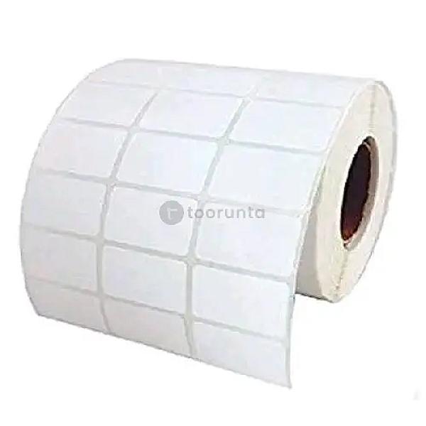 Barcode Label Sticker 34 X 20mm | Chromo Or Thermal Transfer | 5000 Pic Per Roll | Oil \ Water \ Scratch-resistant