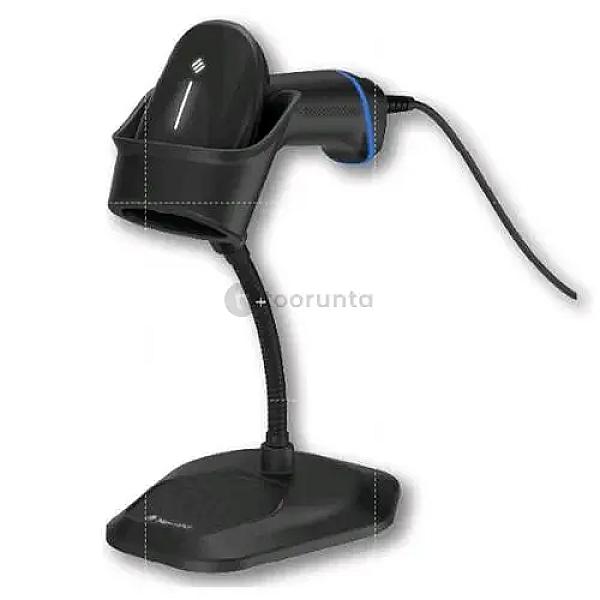 Newland Hr2000 2d Handheld Scanner With Stand | Scan Speed: Up To 300 Scans Per Second | 1 Year Replacement Warranty