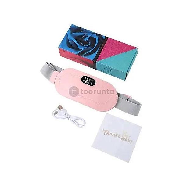 Period Cramp Relief Waist Belt Heating Pads With Vibration Modes