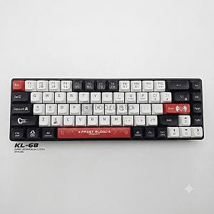 Mini Mechanical Gaming RGB WIred Keyboard KL-68