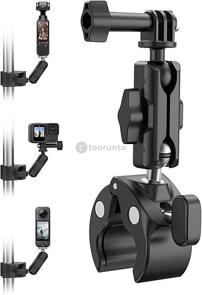 Telesin Camera Clamp Mount Bike Motorcycle