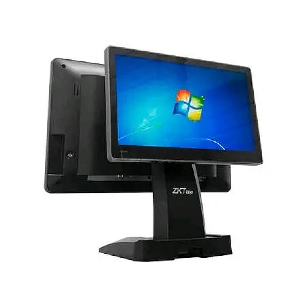Zkteco Pos – Sc01-td-w0605 Pos Terminal Device | I5 12th Gen Processor | 8gb Ram | 256gb Ssd | 15.6″ Touch Tft Lcd & 11.6 Inches Secondary Display | 1 Year Parts Replacement Warranty