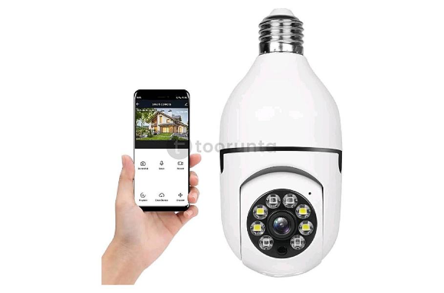 Single Lens Bulb Cctv Camera