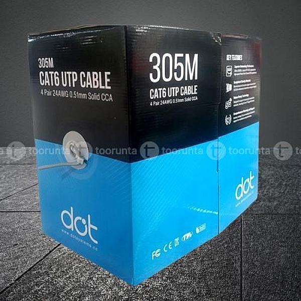 Cat6 Utp Cable Indoor Cca 0.51 305mtr. Dot