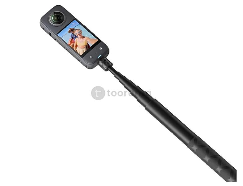 200cm Invisible Handlebar Selfie Stick Monopod For Gopro Max Hero 9 Insta360