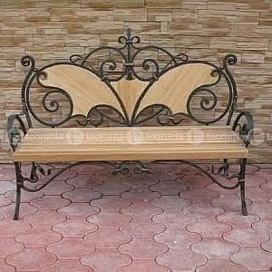 Butterfly bench