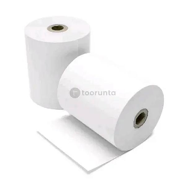 Direct Thermal Billing Roll 80 X 60 | 80mm Thermal | 60 Mtrs Length | Box: 50 Rolls | Brand: Btc | Genuine Paper Roll