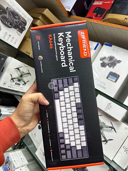 Ka6464 Mechanical Keyboard Red Switch Keyboard
