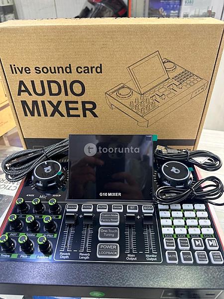 G10 Mixer Live Sound Card