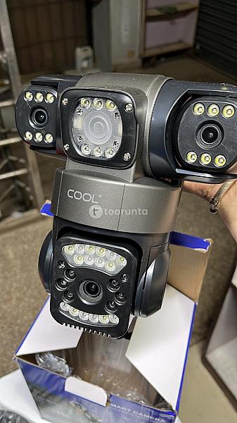 Triple Lens Cctv Camera