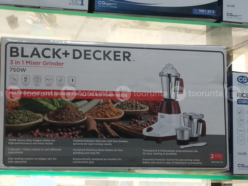 Black +Decker Mixer Grinder