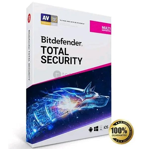Bitdefender Total Security 2025 | 5 Users 1 Key