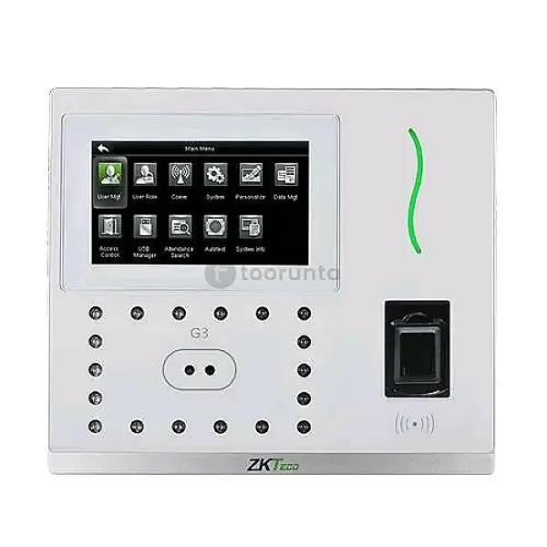 Zkteco G3 Time Attendance Wireless Device | Fingerprint Capacity: 5000 | Face Capacity: 3000 | Card Capacity| 10,000 | 1 Year Parts Replacement Warranty