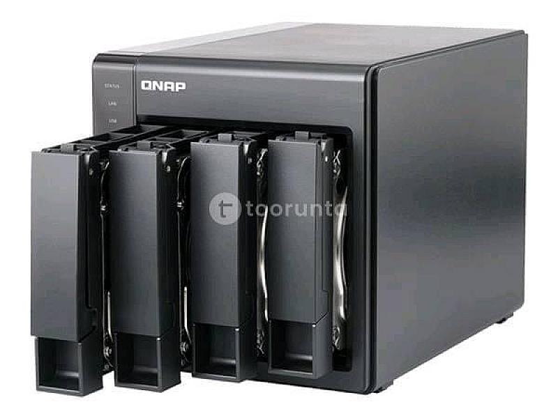 Qnap Ts-451+ | 4 Drive Bay | Intel Quad-core Celeron J1900 | 2gb Ram With 256-bit External Drive Encryption | Nas Storage