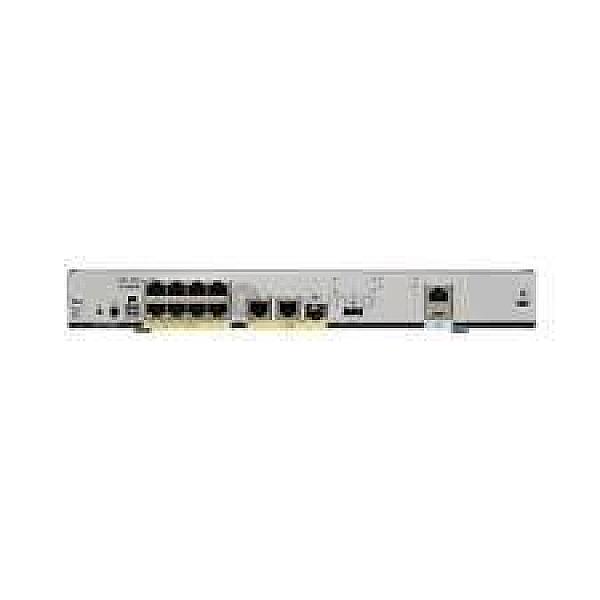 Cisco C1111-8p  8-ports Dual Ge Wan Ethernet Router | Eight Gigabit Ethernet Lan Ports | Dual Wan Ports | 1 Year Parts Replacement Warranty