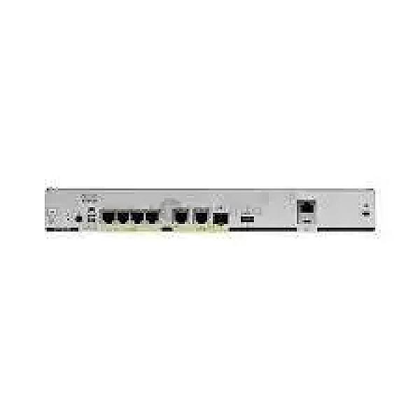 Cisco C1111-4p Router | Wan Ge – 1 Port | Wan Ge/sfp Combo – 1 Port | Integrated Usb 3.0 Aux/console | 1 Year Parts Replacement Warranty